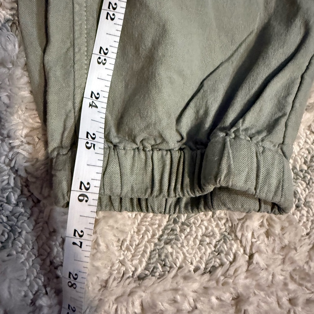 Frank & Eileen FOXROCK Army, Italian Peached Twill jogger - Picture 6 of 7